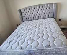 King Size Bed and Mattress Excellent Condition