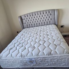 King Size Bed and Mattress Excellent Condition