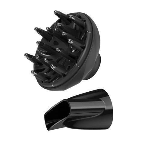 Hair Dryer with Damage Protection Styler