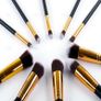 Professional Makeup Brush Set - 10pcs - Foundation Powder Eyeshadow Brushes Image 2