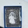 Vintage Silver Scenes Mini Silver Frame with lovely saying Image 3