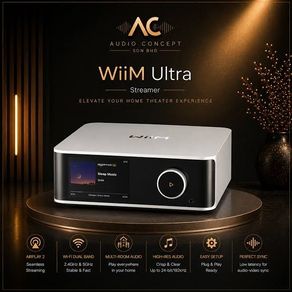 The very best Streamer you can buy for the money Wiim Ultra advanced ESS Sabre ES9038Q2M DAC chip new in box