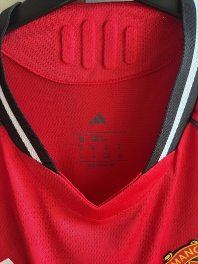 Adidas Manchester United Home Shirt 2024/25 Snapdragon Red