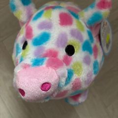 Plush piggy bank