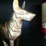vintage brass dog Image 5