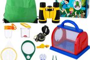 Binoculars for Kids 27 Pcs Outdoor Explorer Toys Spy Kit with Magnifying Glass Bug