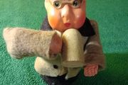 Vintage Paper Mache Toy Man