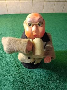 Vintage Paper Mache Toy Man