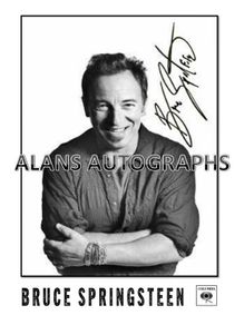 Bruce Springsteen Autograph