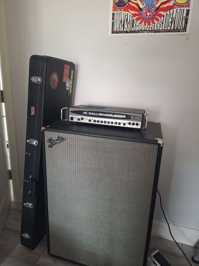 Gallien Krueger 1001RB-II 700/50W Biamp Bass Head.