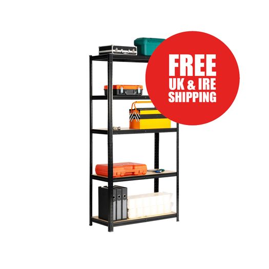 Budget Garage Shelving | Boltless Black