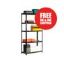 Budget Garage Shelving | Boltless Black Image 2