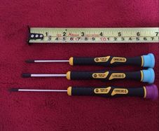 Micro line screwdriver
