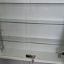 Glass Wall Display Cabinet / Vitrin - White Image 2