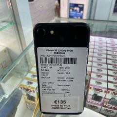 iPhone SE 2020 ( 64 GB ) Black