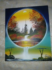 Canvas painting