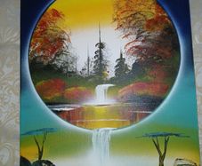 Canvas painting