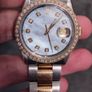 Rolex Oyster DateJust 18ct & S/S Diamond Watch Image 2
