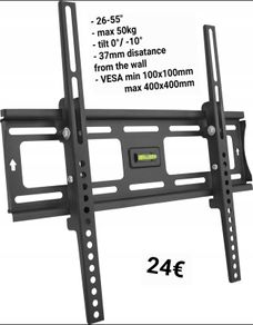 TV Wall Mount Bracket Flat Tilt 26" - 55"