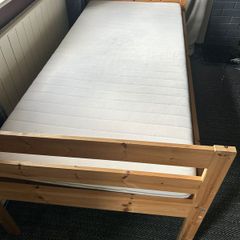 Very Sturdy Single Wooden Bed Frame - Can Deliver