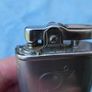 Ronson Victory 1950s Lighter, Mid Century with unusual Letter R lever to control the  flame. Image 8