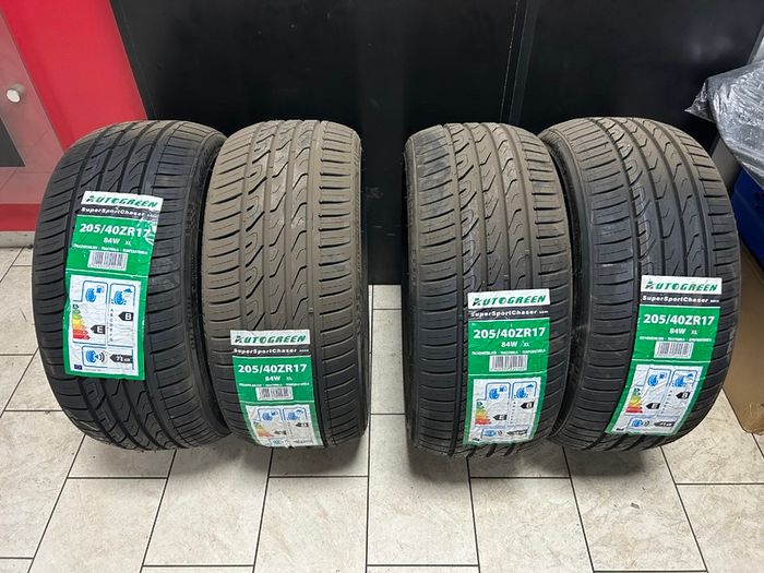 BRAND NEW Autogreen SuperSportChaser 205/40ZR17 Tyres - Brand New