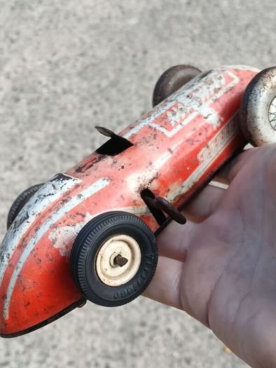 1940's Wind Up tinplate Car(Working)