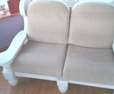 Timber two-seater