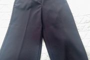 Zara wide cropped trousers culottes size S black