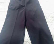 Zara wide cropped trousers culottes size S black