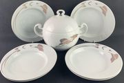 Rare Rosenthal Bjorn Wiinblad Asimmetria soup serving set