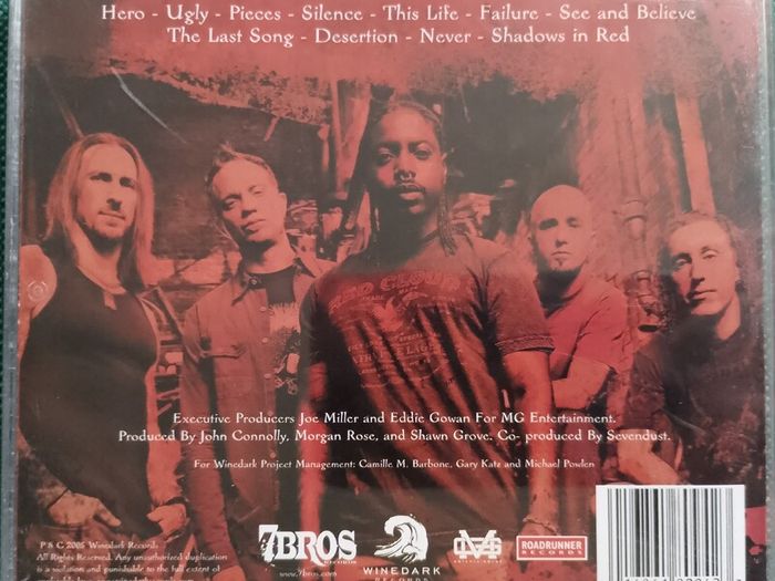 Sevendust - Next CD (2005) US Nu Metal Alternative Rock EX+