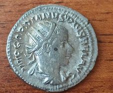 Silver Roman Coin - Gordian III