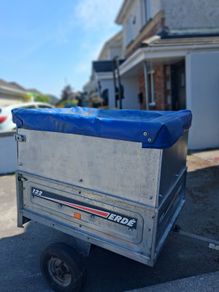 Erde 122 Car trailer