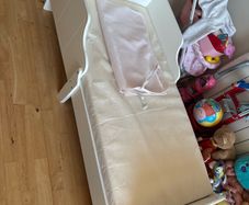toddler bed and mattress