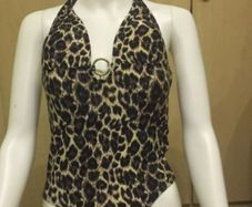 Leopard print swimsuit