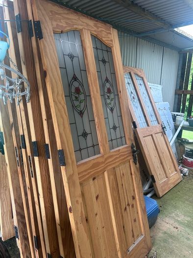 Internal pine doors