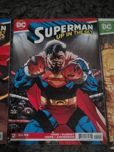 Superman Up in The Sky Comics