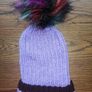 hand knitted adults bobble hats Image 3
