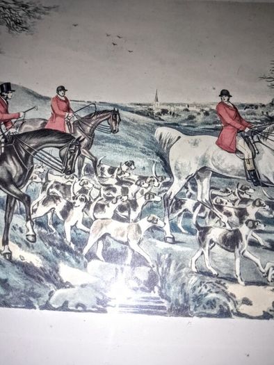 Pair of Hunting pictures