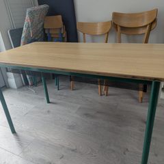 school table and 4 chairs
