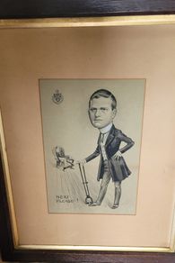 Framed Vintage Caracature