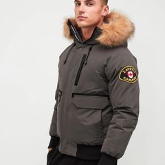 Mens Zavetti Canada Abelli Bomber Jacket Size Large
