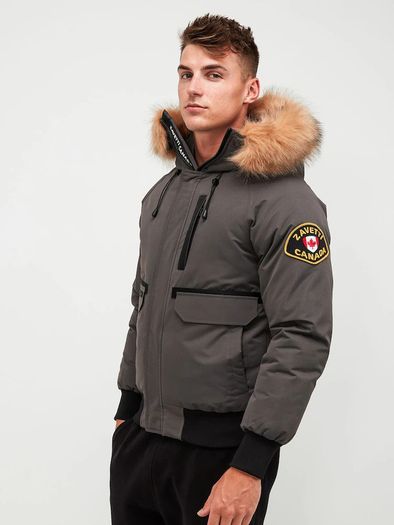 Mens Zavetti Canada Abelli Bomber Jacket Size Large