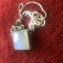 sterling moonstone pendant necklace Image 2