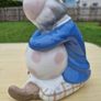 Porcelain sleeping clown with ball Image 3