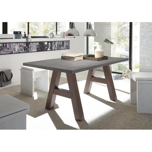 New Dark grey top dining table