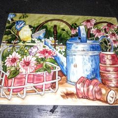 Beautiful Large ceramic tile