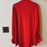 Cherry Red Long sleeved top Image 4