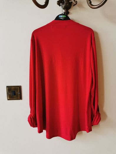 Cherry Red Long sleeved top